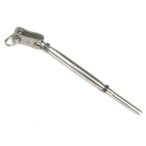 5/16" Stainless Steel Closed Body Jaw Turnbuckle Swage Stud with"T" Toggle (for 1/8" Wire)