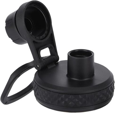Straw lid for Wide Mouth Water Bottle 12oz 32oz 40oz 64oz 128oz, Compatible With Hydroflask Bottle, Replacement Cap Straw Cap With Big Nozzle, Lid with Straws and Brush with Flexible Handle﻿ in Kuwait