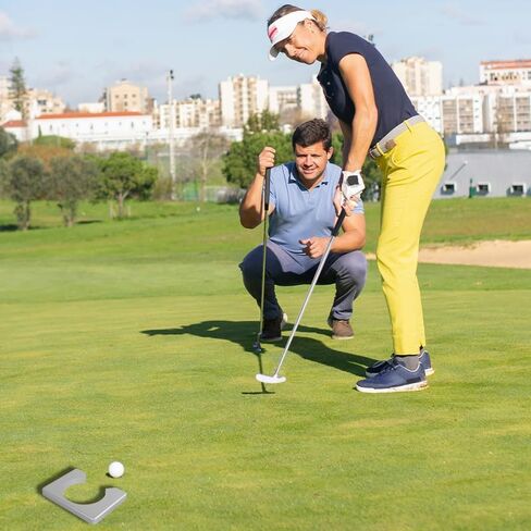 مجموعة مضرب الجولف المحمولة من HOWTRUE مع كوب ثقب و2 قطعة من كرات الجولف لممارسة مضرب الجولف طقم مضرب الجولف في الأماكن المغلقة/الخارجية هدية الجولف in Kuwait