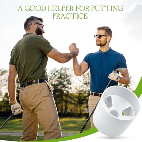 Leitee Golf Hole Cup Practice Putting Green Hole Cups ABS Plastic Golf Cups Golf Putting Cup for Outdoor Backyard ABS Plastic Golf Cups in Saudi Arabia