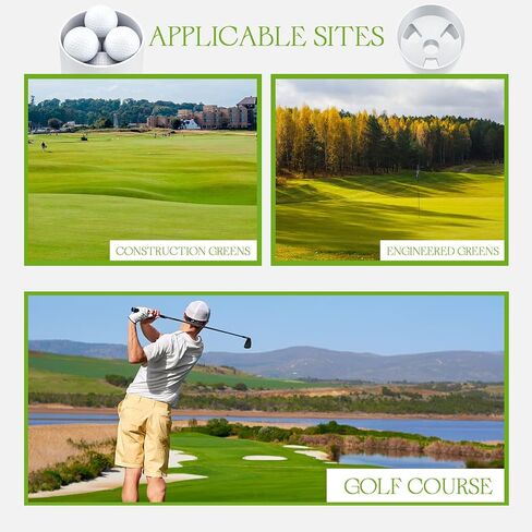 Leitee Golf Hole Cup Practice Putting Green Hole Cups ABS Plastic Golf Cups Golf Putting Cup for Outdoor Backyard ABS Plastic Golf Cups in Saudi Arabia