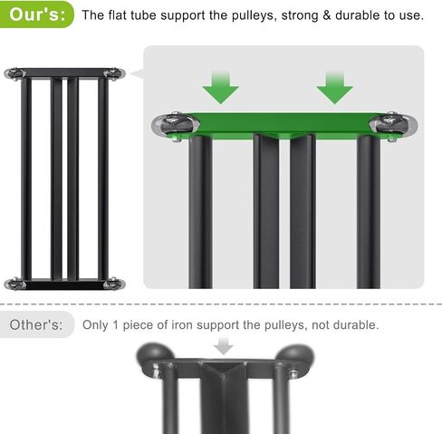 SELEWARE Glute Ham Glider Heavy Duty Ab Glider Machine with Urethane Wheels for Smooth Abdominal & Leg Workouts V-Bar Design for Secure Grip Ideal for Hamstring Curls Hip Raises Glute Bridges & More in Saudi Arabia