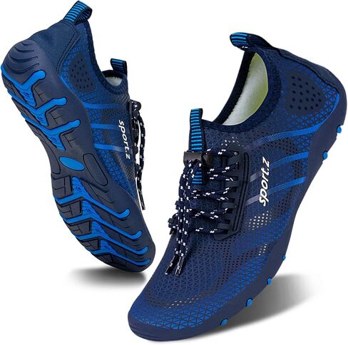 WateLves أحذية مائية للرجال والنساء، أحذية سباحة للشاطئ حافي القدمين، جوارب مائية سريعة الجفاف، أحذية حمام السباحة لركوب الأمواج واليوجا والتمارين الرياضية المائية in Kuwait