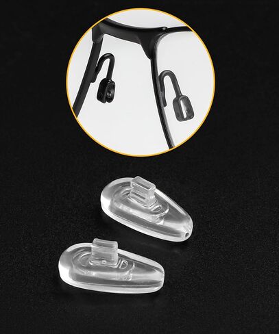 6 Pairs Replacement Nose Pads for Oakley OX5087 OX5113 OX5120 OX5123 OX5124 OX5123 OX5122 OX3202 OX3204 OX8053, Soft Nose Pieces Guard Replacement in Kuwait