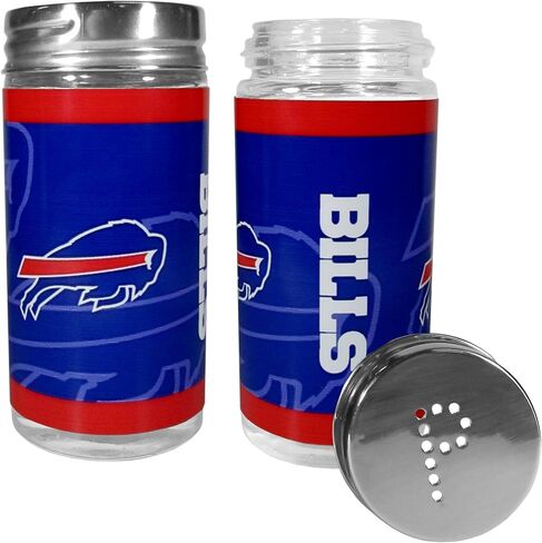 NFL Siskiyou Sports Fan Shop Buffalo Bills 3 قطع مجموعة الشواء الخلفية ومجموعة شاكر الملح والفلفل مقاس واحد لون الفريق in Kuwait