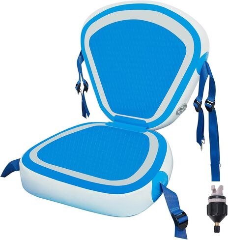 Kayak Seat, Universal Padded Board Seats Comfortable Inflatable Detachable in Kuwait