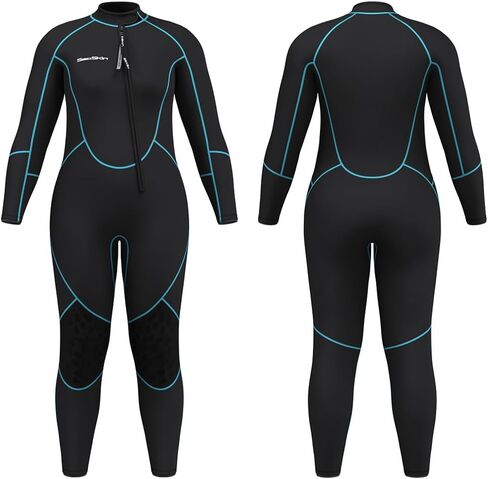 Seaskin Plus Size Full Wetsuit for Mens and Womens 3mm in Saudi Arabia