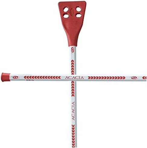 حزمة Broomball Senior - 6 أعواد فاخرة باللون الأحمر/6 باللون الأسود in Kuwait