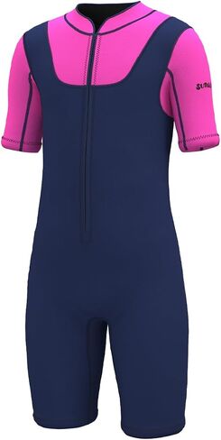 Kids Wetsuit for Boys Girls 3/2mm Shorty Full Wet Suit Thermal for Swimming Surfing in Cold Water in Saudi Arabia