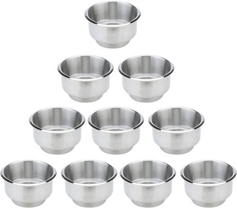 10 قطع من حامل أكواب المشروبات من الفولاذ المقاوم للصدأ من NovelBee للقوارب والطاولة والتخييم in Kuwait