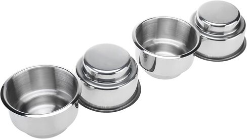 10 قطع من حامل أكواب المشروبات من الفولاذ المقاوم للصدأ من NovelBee للقوارب والطاولة والتخييم in Kuwait