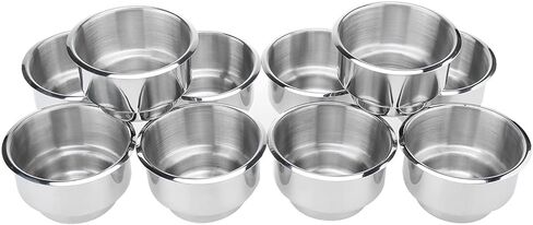 10 قطع من حامل أكواب المشروبات من الفولاذ المقاوم للصدأ من NovelBee للقوارب والطاولة والتخييم in Kuwait