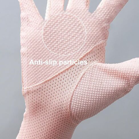 قفازات القيادة الصيفية للنساء - قفازات للحماية من أشعة الشمس فوق البنفسجية والأشعة فوق البنفسجية بدون أصابع - قفازات القيادة - قفازات واقية من الشمس in Kuwait