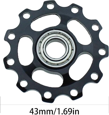 TAODAN 2PCS Bicycle Part Bicycle Derailleur Aluminium 11 Tooth Rear Derailleur Roller Pulley Suitable for 11 Speed Mountain Bike in Saudi Arabia