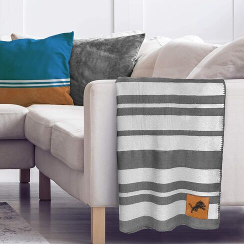 Pegasus Sports Officially Licensed NFL Acrylic Stripe Blanket, 60" x 70 in Saudi Arabia