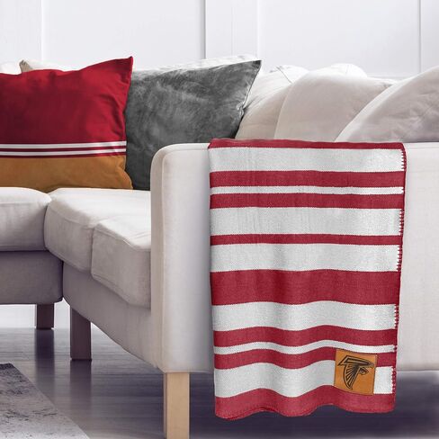 Pegasus Sports Officially Licensed NFL Acrylic Stripe Blanket, 60" x 70 in Saudi Arabia