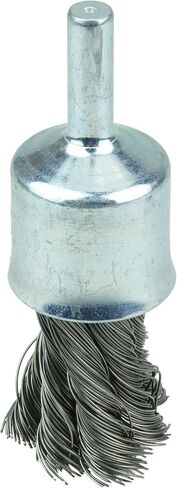 Weiler 10208 1/2" Knot Wire End Brush, .0104" Steel Fill, Made in The USA (Pack of 10) in Saudi Arabia