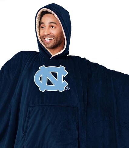 Officially Licensed NCAA Team Color Bloncho w/Logo Patch & Sherpa in Saudi Arabia