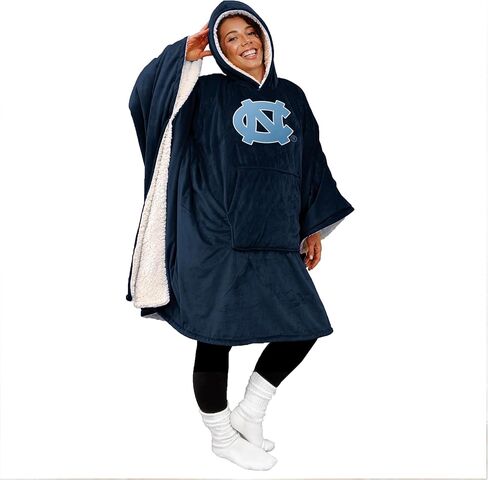 Officially Licensed NCAA Team Color Bloncho w/Logo Patch & Sherpa in Saudi Arabia