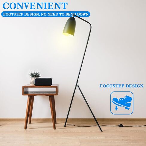 UL Listed Lamp Cord has Floor Foot Switch 3A/125V On-Off Control, Molded Plug,Stripped Ends Ready for Wiring 18AWG SPT-2 (12FT) in Saudi Arabia