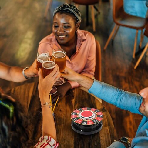 Prize Wheel Roulette Game Wheel Electric Spin Wheel Prize Spinner Drinking Wheel Prize Game for Home Party KTV Bar in Saudi Arabia