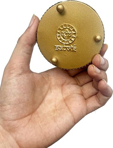 SATVIK OM Shadow Diya for Diwali Decoration Gift Traditional Decorative Statue for Home/Office Religious Tea Light Candle Holder Stand Indian Housewarming Return Gift Items OM Shape in Saudi Arabia