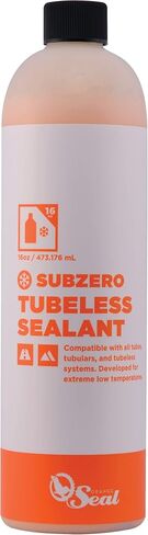Orange Seal - Subzero Formula Tubeless Bike Tire Sealant | Effective Down to -20 Fahrenheit | for Fat Bike, MTB, Road, CX and Gravel Bicycle Tires in Kuwait