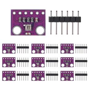 10Pcs BMP280 3.3V Atmospheric Pressure Sensor Module High Precision Digital Atmospheric Barometric Pressure Sensor GY-BMP280-3.3 Temperature Sensor Module