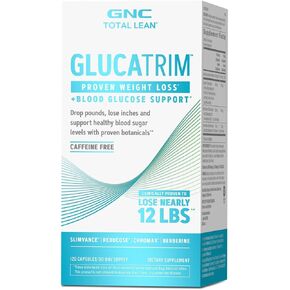 GNC Total Lean GlucaTrim - 120 Capsules (60 Servings)