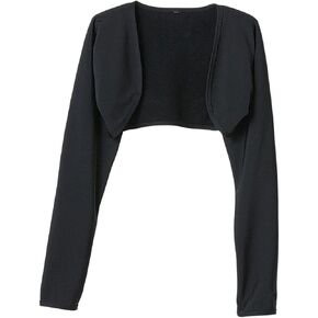 Terry Cycling Clothes for Women, Thermal Bike Bolero Shrug Open Front Arm Sleeves Warm Fleece Moisture Control Bike Accessory