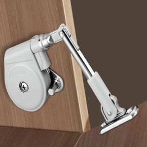 2pcs Soft Close cabinets Door Cover Support Rod Hinge Suitable for Toy Box Cover Bracket and Downward Opening Flap Door Cover Support