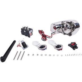 Horizontal Boat Anchor Windlass Kit FO3930 600 Watts 12V DC Including Circuit Breaker Solenoid Maximum Limiting Pull 1200 lbs Switch