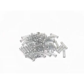 0.016 '' Wire0.18 " Out Diameter0.7 " Lenngth Galvanized Ball Point Pen Spring Small Compression Spring 100 Pcs