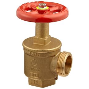 ديكسون AV151 صمام خرطوم زاوية عالمي من النحاس المطروق، 1-1/2 بوصة NPT أنثى × 1-1/2 بوصة NST ذكر، ضغط 300 رطل لكل بوصة مربعة