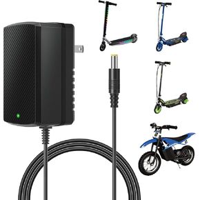 12v Power Charger for Razor Core E90 E95 for Electric Scooter MX125 Dirt Bike E-Punk MX125 Dirt Rocket Toys Kids Kidzone Bumper 12V Kids Ride On Charger