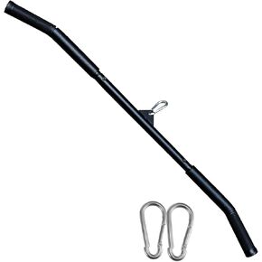 Kinglotus Lat Pull down Bar Cable Machine Attachment,Curl Bar Tricep Press Down Bar.