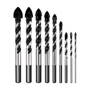 Multi-Purpose Triangular Drill Bits - Ideal for Wood, Metal, and Plastic, 9 Sizes