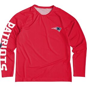 FOCO Men's NFL Team Logo Rash Guard Swim Shirt