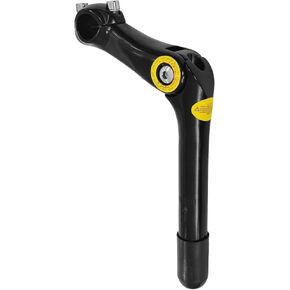 Black Quill Stem Adjustable 22.2mm Alloy Alum 180mm Reach 110 * 25.4 for Mountain Bike and Road Bike