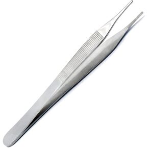 Dressing Adson Serrated Tip Tweezer 15cm Tissue Forceps Plier Instruments