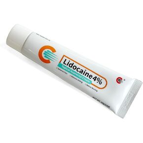 CUCCESS 4% Lidocaine Topical Anorectal Cream Numbing Cream, Pain Relief Cream Burn Itch Cream,1 Oz (30g)-1 Pack, White