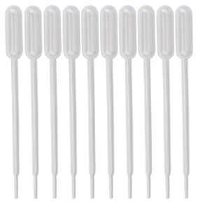 General Purpose Sterile Disposable Transfer Pipettes, Essential Oil Pipettes, 0.2 oz (6 ML) Capacity, Low-Density Polyethylene Material - Pack of 20