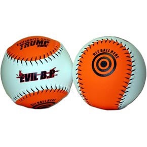 1 Dozen Evil Bp 12" Softballs - 44cor/.400 Compression (AK-Evil-BP) 12 Balls