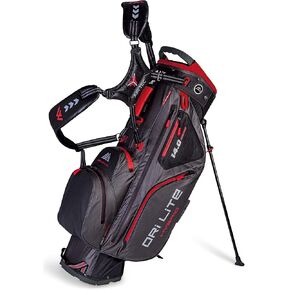 BIG MAX Dri Lite Hybrid Golf Bag | Water-repellent | Lightweight | Waterproof Value Pocket | 14-Way-Divider | Cooler Pocket | Leg Lock System | Umbrella Holder | Towel Holder | Stand Bag and Carry Bag