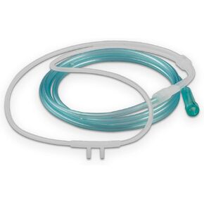 Super-Soft Nasal Cannula | Gentle on Nose, Cheeks and Ears | 1-Count | 7 FT | Adult-Size | Lightweight, Over-The-Ear Design