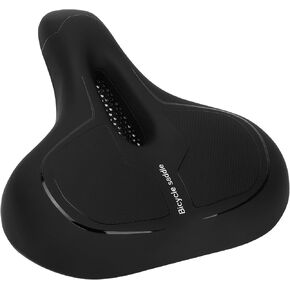 TONBUX Comfortable Bike Seat, Soft Bike Seat Cushion for Men Women Comfort, Breathable Bicycle Seat Replacement Compatible with Peloton, Padded Bicycle Saddle for Mountain MTB BMX Road Exercise Bike