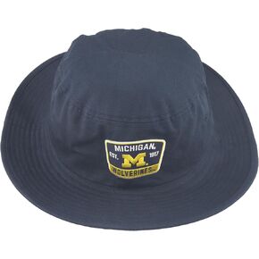 ZHATS NCAA Officially Licensed Bucket Hat Patch Team Color Switchback