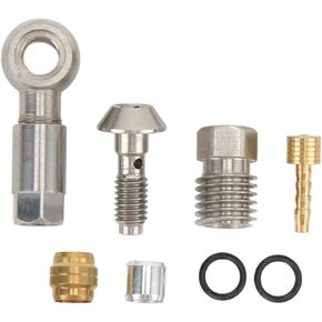 Bike Olive Hose Fittings Accessories, Olive Hose Adapter Set for MT4 6 8 Olive Head Disc Brake Tubing,Hose Olive Connector Insert ForReplacement Part