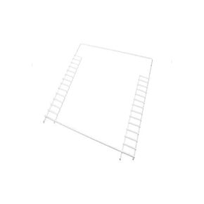 Right Shelf Hanger White Epoxy