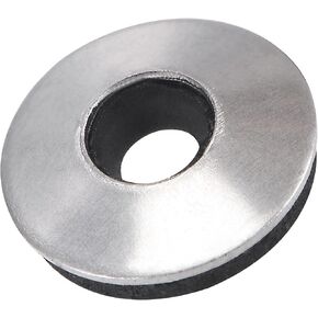 MECCANIXITY Bonded Sealing Washers 12x4.2x2.8mm Stainless Steel EPDM Rubber Backed Screw Gasket, Pack of 200